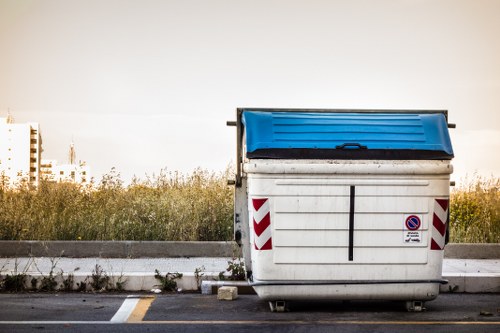 Professional waste management team