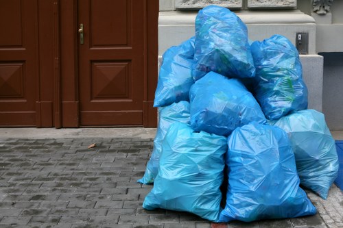 Recycling materials from construction waste