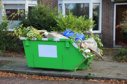 Proper placement and use of a skip on-site